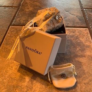 Pandora Christmas ornament with Rose charm